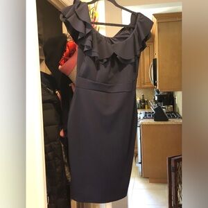 Navy blue dress
